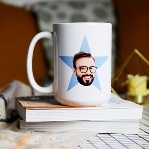 The Office mug, mother's day gift mug, the office tv show mug, the office gift, the office star mug, star face mug, Gift For Best Friend image 3