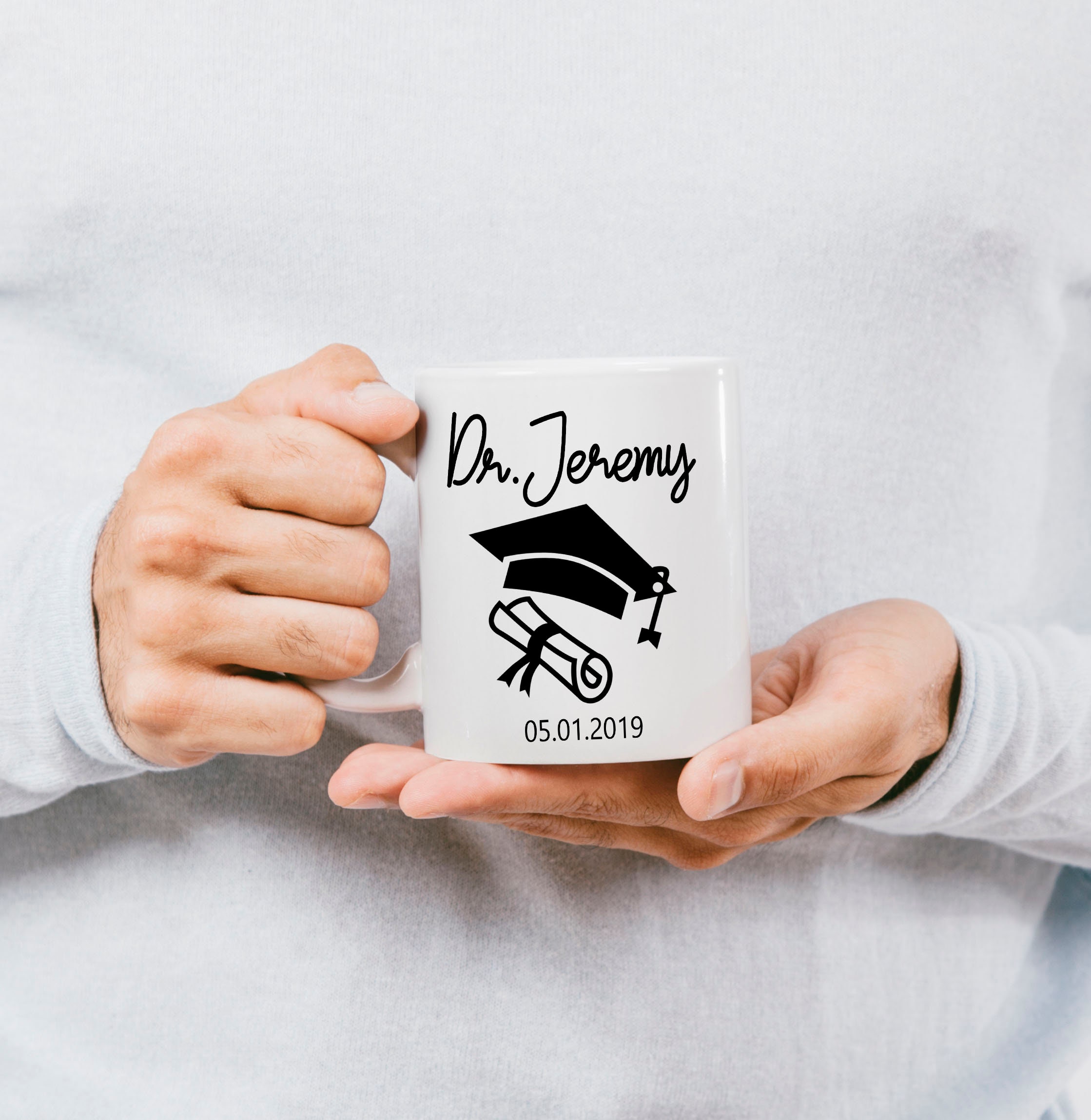 Graduation Gift for Him Personalized Phd Graduation Gift Etsy