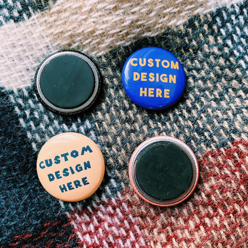 1 inch custom magnet Custom Magnet Back Photo magnet Your design here Promotional magnet Personalized magnet