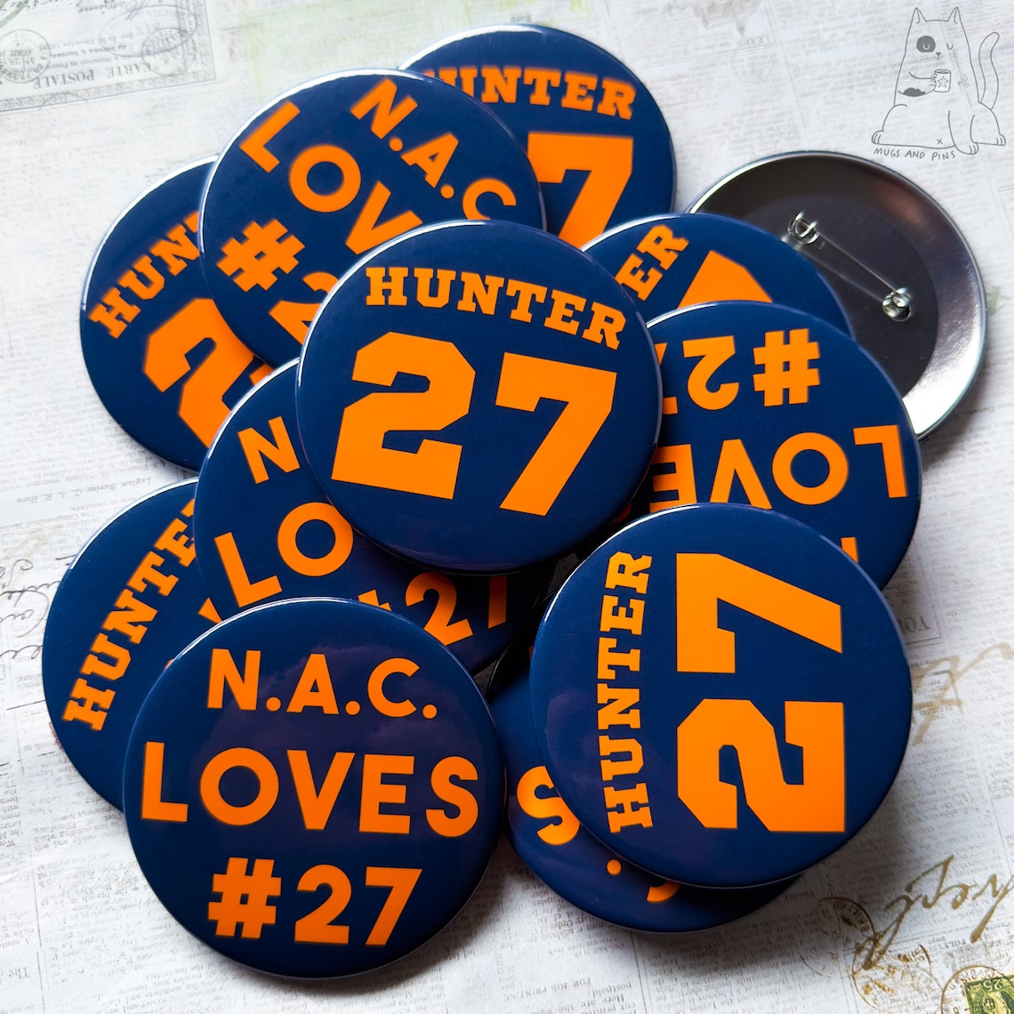 Game Day Custom Pins, University Pins, Football Button, Button Pin ...