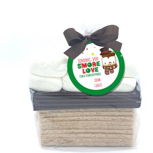 Christmas Smore Love Gift Tags Printable, Happy Holiday, Cookie Gif ...
