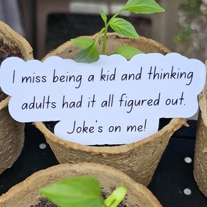 Funny Miss Being A Kid Sticker | Funny Quote Sticker | Sarcastic Vinyl Laptop Water Bottle Decal | Adulting Humor Sticker