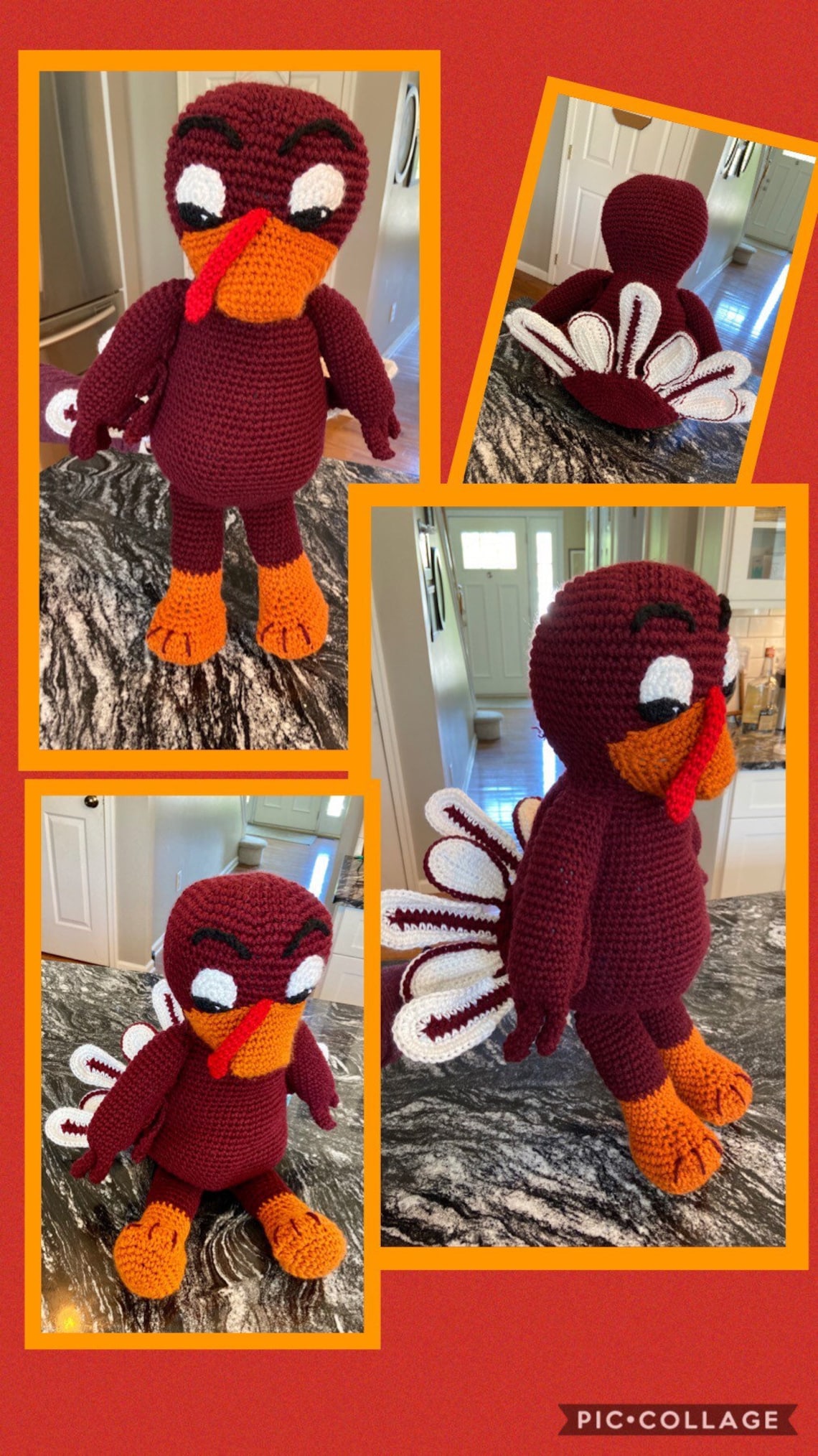 Hokie Bird - Etsy