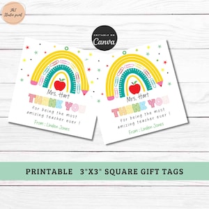 Tarjetas de agradecimiento para maestros imprimibles, plantilla de carta de agradecimiento para maestros, tarjeta de agradecimiento para maestros, descarga instantánea