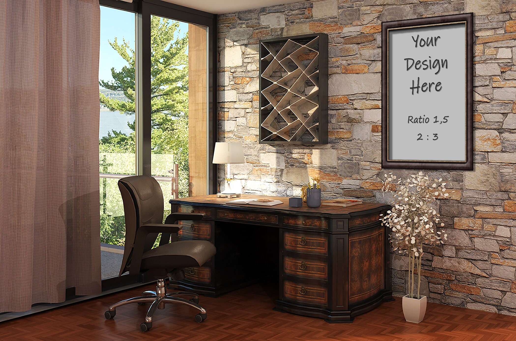 Wall Art Mockup Interior Mockup Canvas Mockup Living Room Etsy
