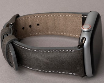 Leather Men Apple Watch Band 1 2 3 4 5 6 SE 7 8 9 Ultra 2, Personalized Apple iWatch Strap 49 45 44 42 41 40 38mm Women Men Watch Bracelet