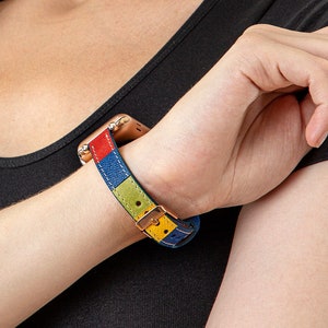 Custom Gift Fitbit Sense 2 Band, Gift for Her Fitbit Versa 4 Strap, Mother Gift Fitbit Versa 3 Band, Leather Versa 2 Band, Versa 1 Bracelet