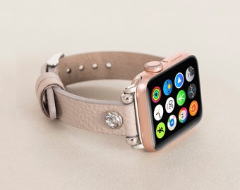 Versa 4 Leather Band, Fitbit Sense 2 Strap, Leather Fitbit Versa 3 Strap, Customized Gift Versa 2 Bracelet, Versa Lite Band, Mothers Gift