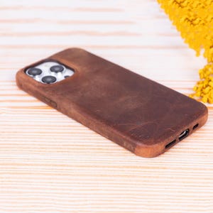 Custodia in pelle per iPhone 14 Pro Max, cover posteriore per iPhone 14+, cover protettiva personalizzata per iPhone 14 Pro, compatibile con la ricarica MagSafe