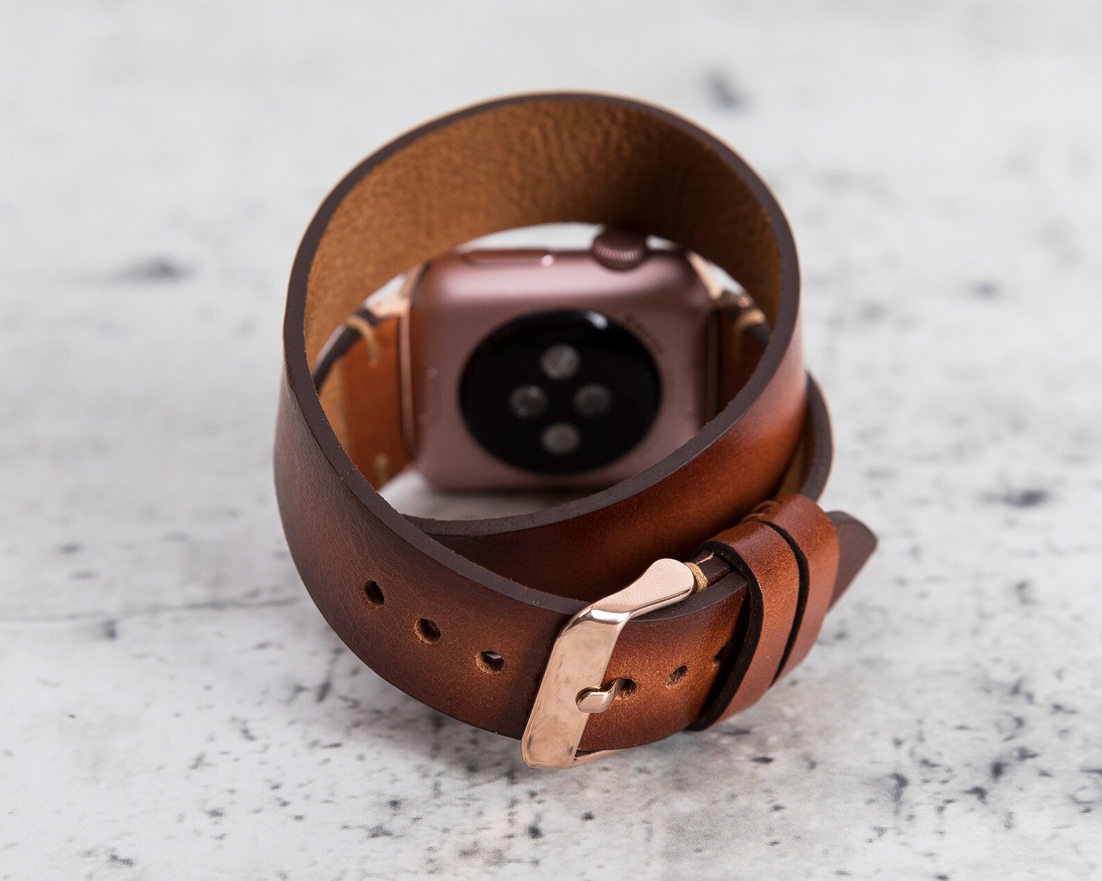 Apple Watch Band Double Wrap Leather for Apple Watch Series Etsy