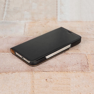 Custodia sottile in pelle per iPhone 16 Pro, portafoglio con supporto per iPhone 16 Pro Max, custodia con ricarica MagSafe/wireless per iPhone 16 Pro, portafoglio regalo personalizzato