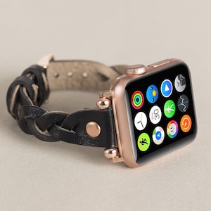 Leather Fitbit Versa 4 Strap, Fitbit Sense 2 Band, Fitbit Versa 3 Leather Bracelet, Wedding Gift, Anniversary Gift, Custom Gift Versa Band