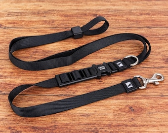 Hands Free Dog Leash, Adjustable Crossbody Running Leash, Durable Polyester Waist Leash for Walking Hiking Jogging, 130 cm 51 in