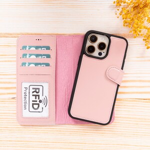 Genuine Leather iPhone 14 Pro Case, iPhone 14 Pro Max Case Wallet, iPhone 14 Plus Leather Case, iPhone 14 MagSafe Case, Anniversary Gift