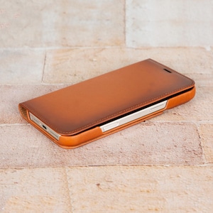 iPhone 16 Pro Max Hülle, iPhone 16 Pro Slim Leder Geldbörse, Apple iPhone 16 Pro Wireless Charge Cover, iPhone 16 Pro Stand Case