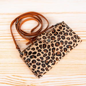 Portafoglio a tracolla per telefono, portafoglio con cinturino in pelle, portafoglio a tracolla per donna, borsa per telefono con porta carte, custodia per portafoglio con tracolla fino a 6,7 immagine 14