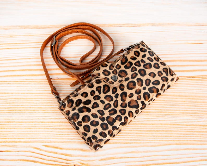 Portafoglio a tracolla per telefono, portafoglio con cinturino in pelle, portafoglio a tracolla per donna, borsa per telefono con porta carte, custodia per portafoglio con tracolla fino a 6,7 immagine 14