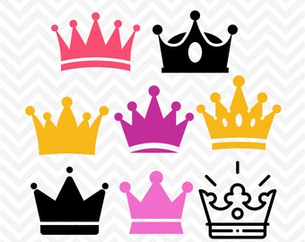 Download Gold Crown Svg Etsy