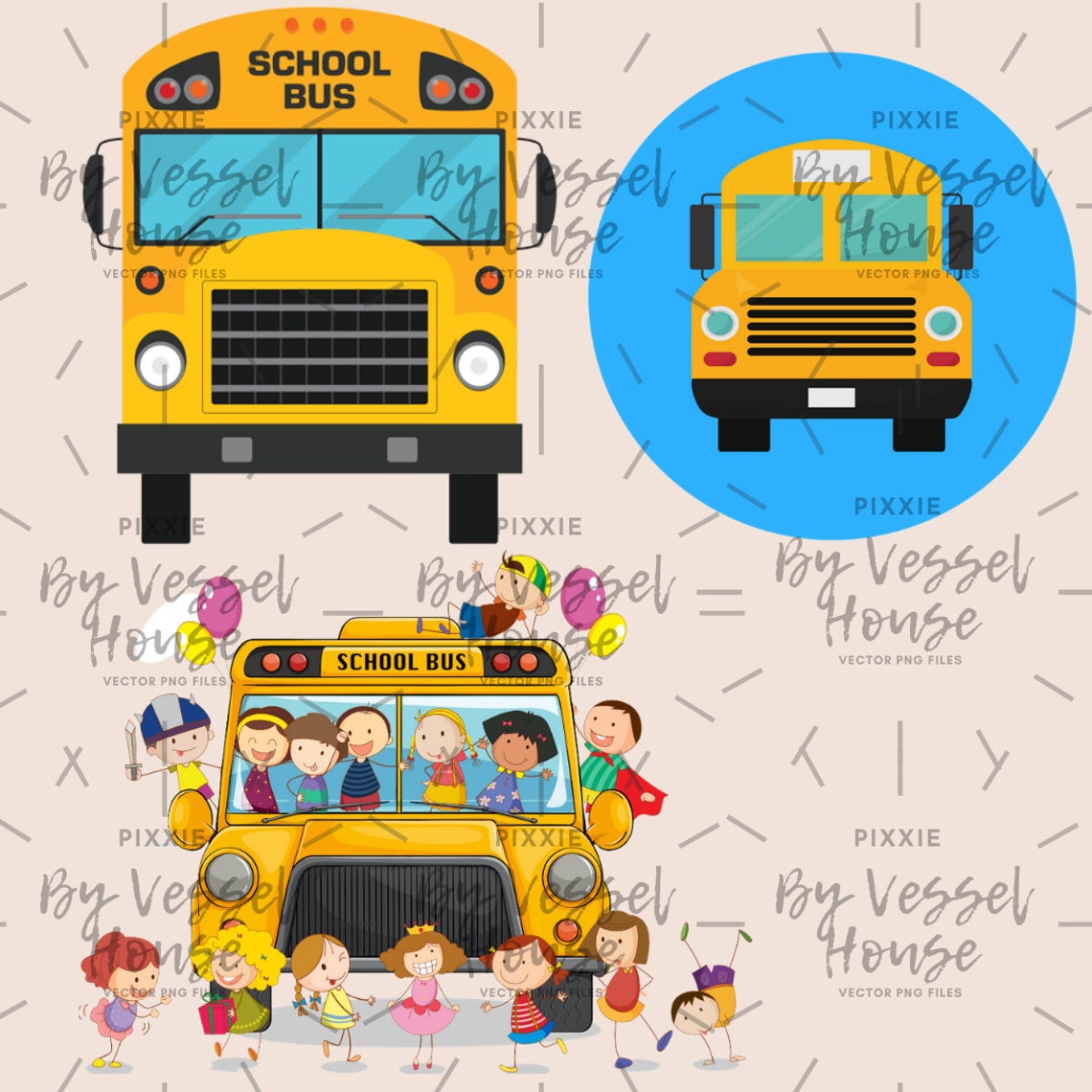 School Bus Cut File PNG School Bus PNG Digital Download - Etsy Canada