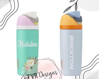 Custom Engraved Owala Kids Water Bottle - 16oz