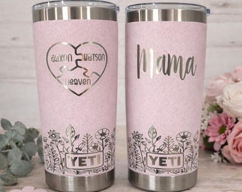 Engraved YETI Tumbler: Custom 20oz Gift