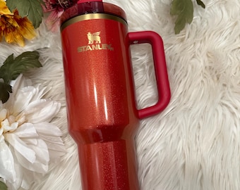 Scarlet Tinsel Stanley Tumbler: Limited Edition 40oz