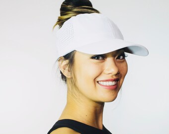 WHITE High Ponytail Cap - UPF50 - X-boyfriend - Women  display picture 3