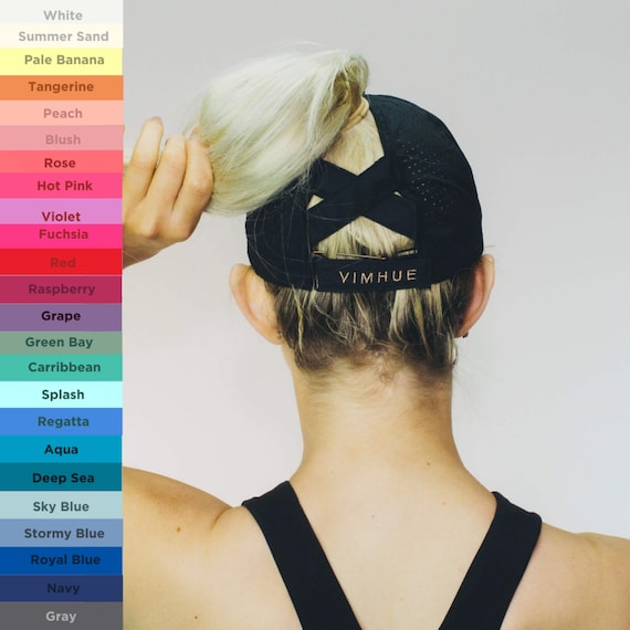 VIMHUE Women Baseball Cap High Ponytail 