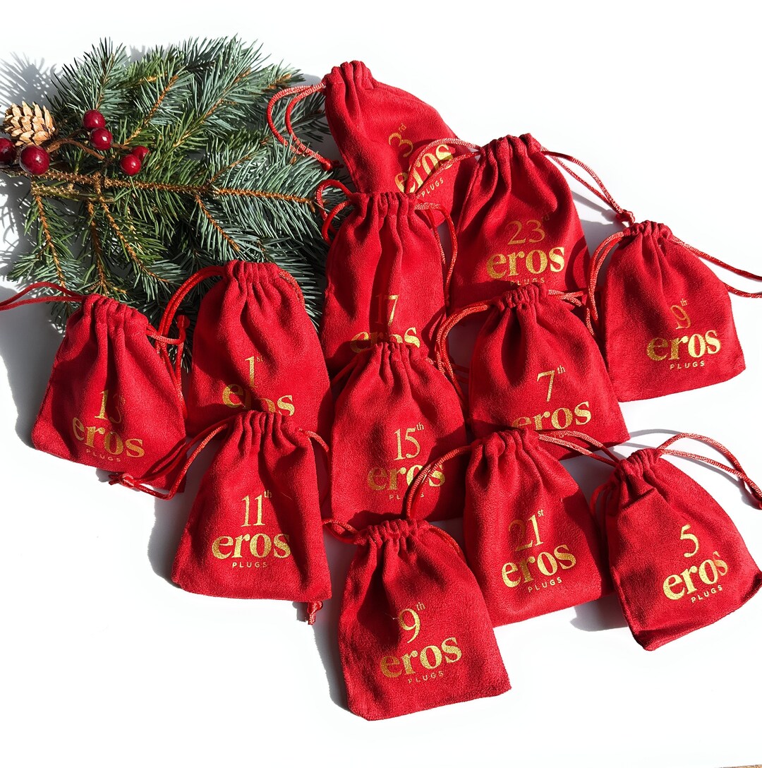 Eros Plugs 12 Days of Christmas Advent Calendar 12 Pairs or Etsy