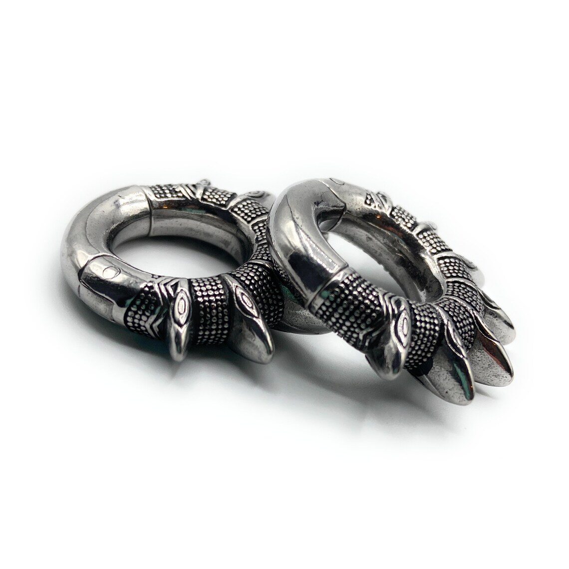 Unique Ornate Circular Ear Weights will fit 5mm 4GA Etsy