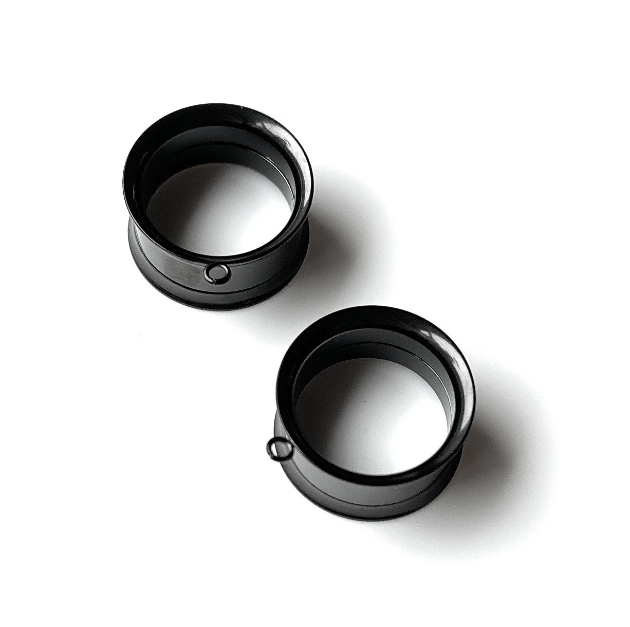 ZS 1 Pair Stainless Steel Ear Plug Tunnel Gauge for Ear 6/8/10/12/14mm Mixed Color Ear Expander Body Piercing Jewelry for Men and Women