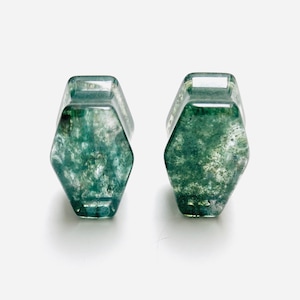 Tappi per bara di Halloween, muschio verde spettrale, calibri 6 mm (2GA) - (3/4")