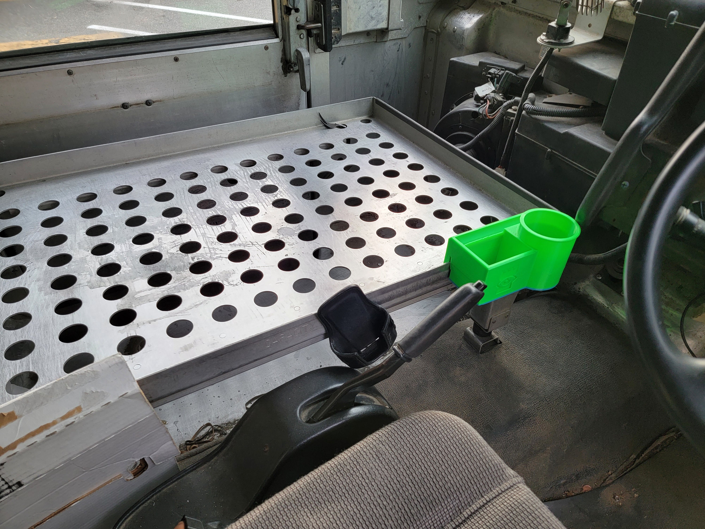 USPS Cup and Scanner Holder. Fits All Postal Vehicles With a Etsy