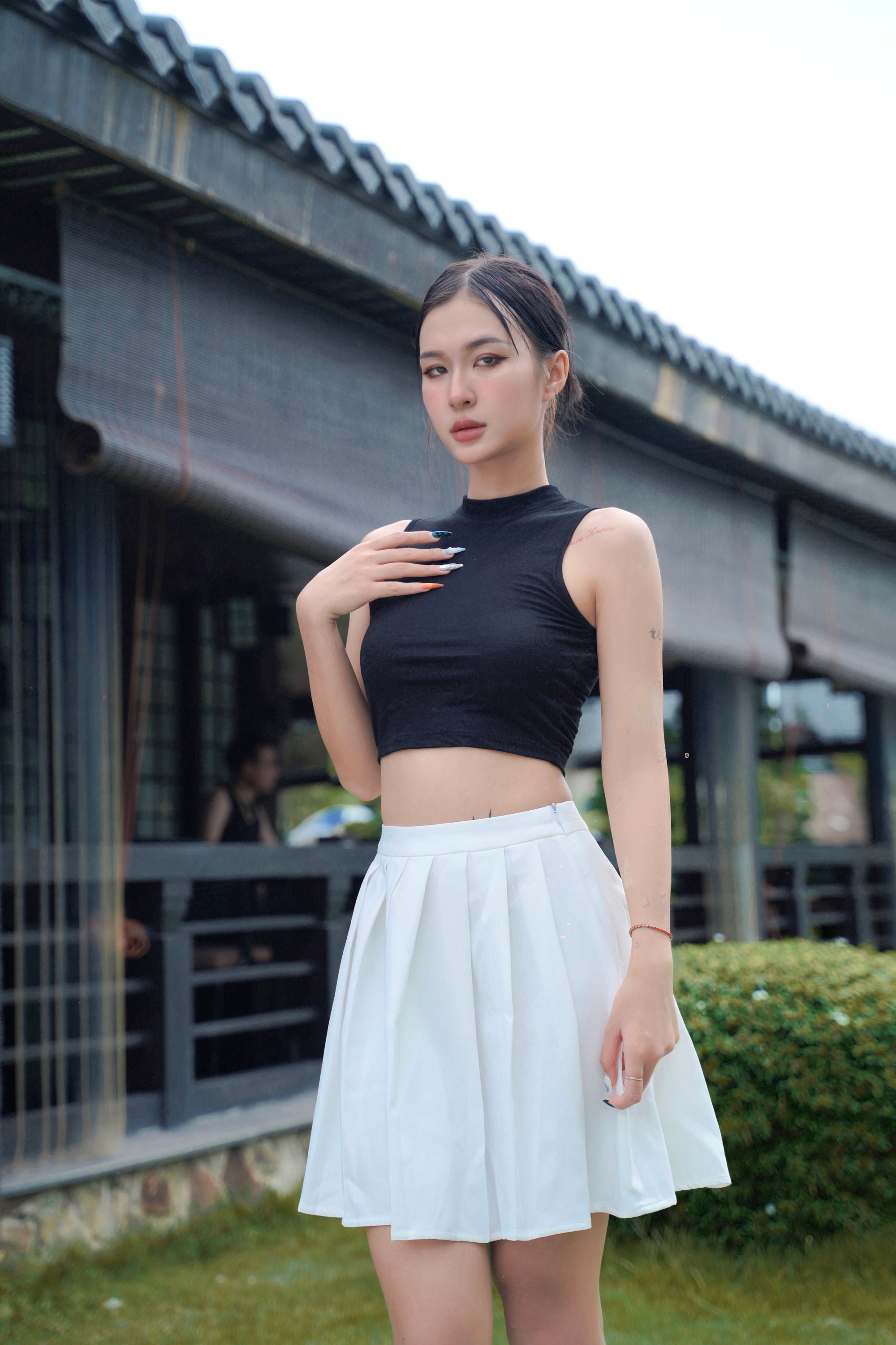 Mock Neck Top Sewing Pattern, Crop Top Easy PDF Pattern, Instant ...