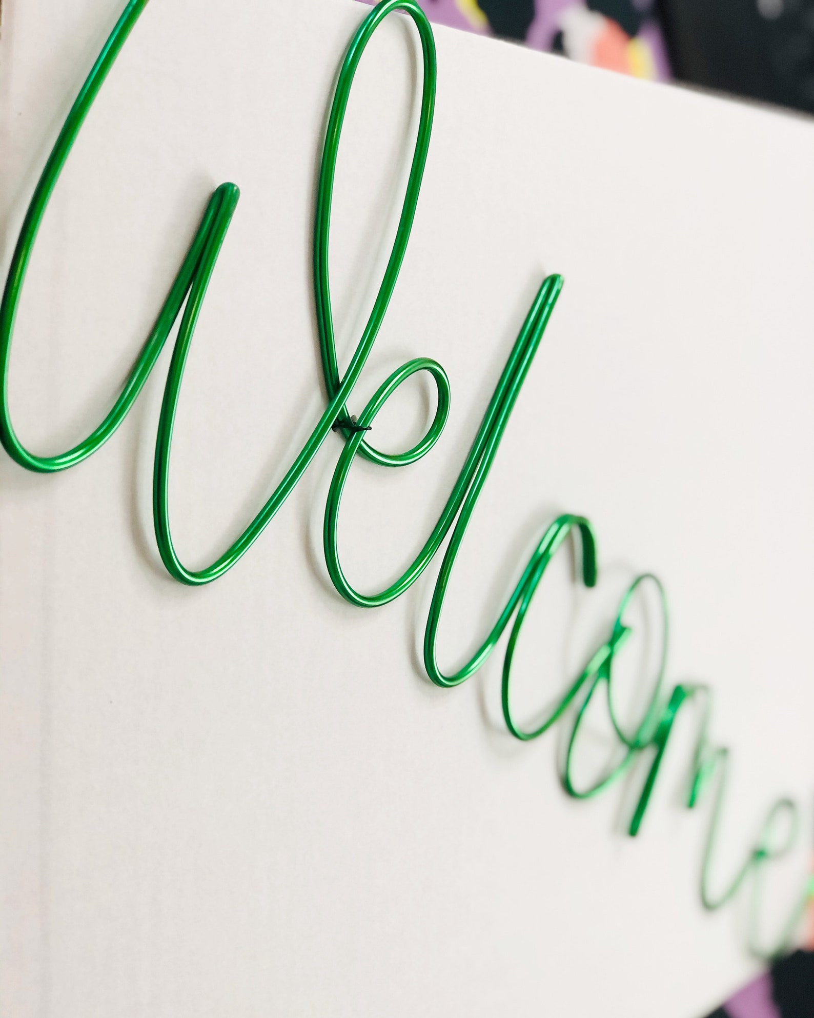 Wire Words Sign Wire Word Wall Art Gallery Wall. Etsy