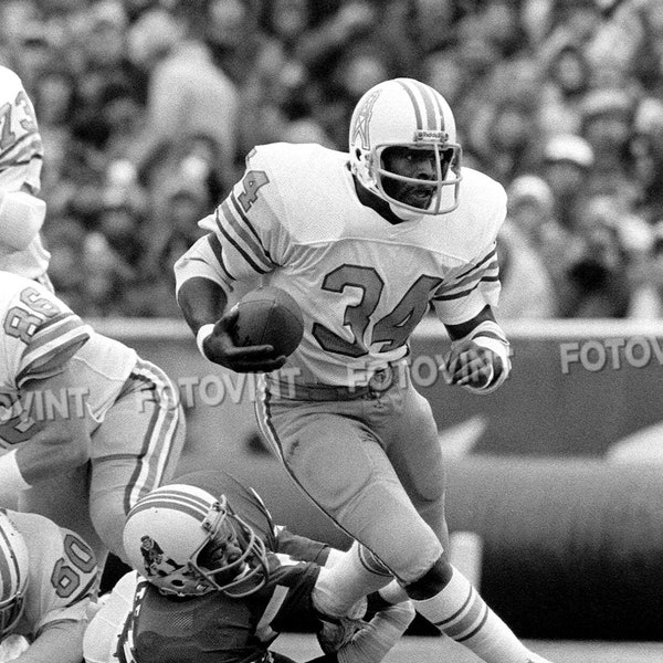 EARL CAMPBELL Photo Picture Houston OILERS Football Photograph Print 8x10 or 8.5x11 (EC2)