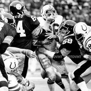 JACK LAMBERT Photo Picture PITTSBURGH Steelers Steel Curtain Vintage Photograph Print 8x10, 8.5x11 or 11x14 (JL3)