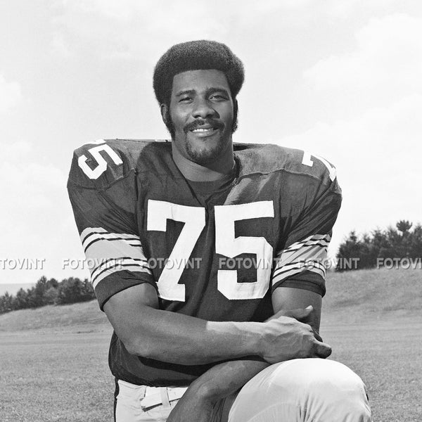 Mean JOE GREENE Photo Picture Pittsburgh Steelers Vintage Photograph Print 8x10, 8.5x11, 11x14 or 16x20 (MJG3)