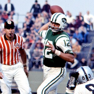 JOE NAMATH Photo Picture New York Jets AFL Football Photograph Print 8x10, 8.5x11 or 11x14  (JN1)