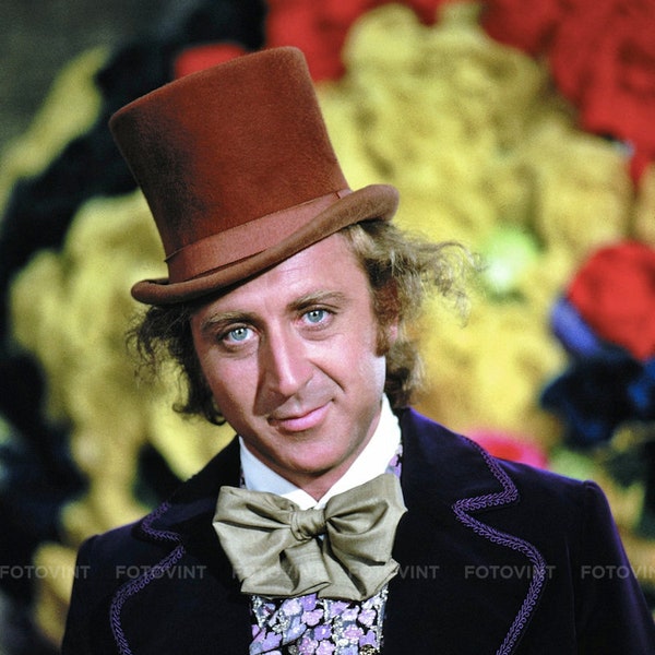 Gene Wilder WILLY WONKA Photo Picture CHOCOLATE Factory Movie Photograph Print 8x10, 8.5x11 or 11x14 Wall Art Room Decor (WW3)