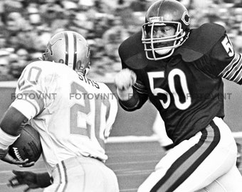 1980s Michael Singletary Chicago Bears Player Poster 15 x 22.5 Osco-Drug Kodak Vintage Poster The BEARS ARE BACK!