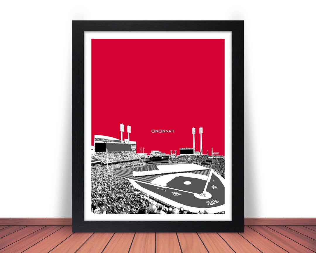 CINCINNATI REDS Great American Ball Park Photo Picture Baseball Stadium ...