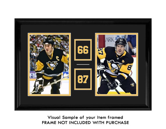 Mario Lemieux & Sidney Crosby Photo Picture 11x17 PITTSBURGH 