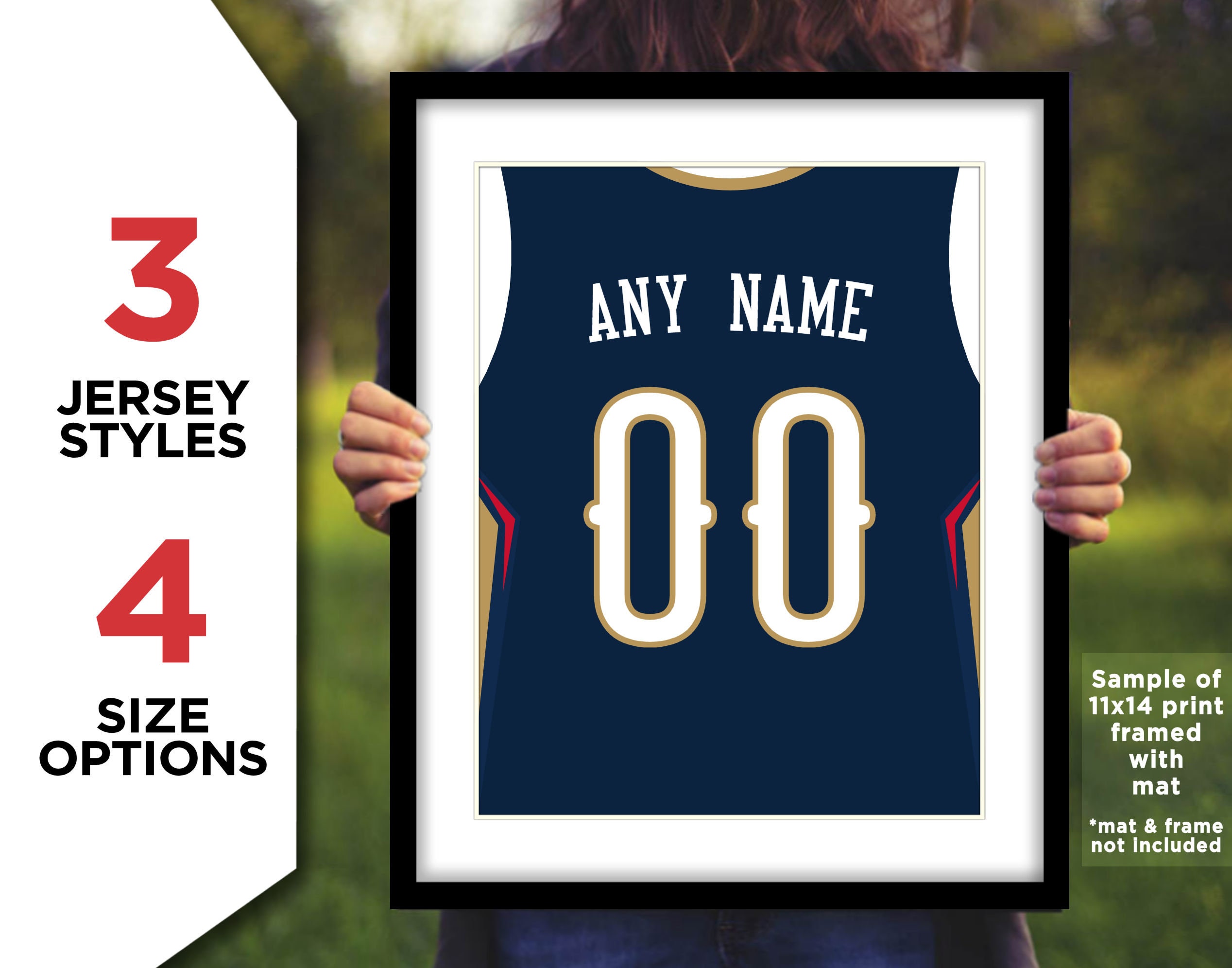 Custom New Orleans Pelicans Jerseys, Customized Pelicans Shirts