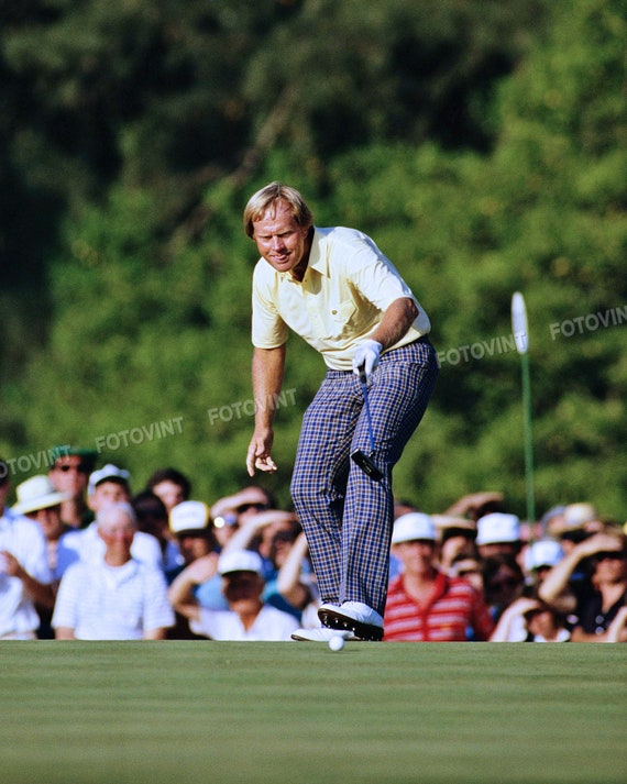JACK NICKLAUS 1986 Masters Photo Picture AUGUSTA 17th Hole Etsy