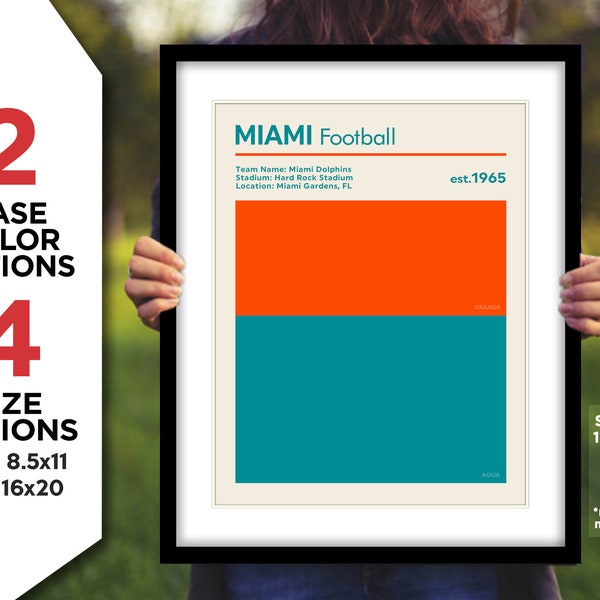 Dolphins Colors - Etsy