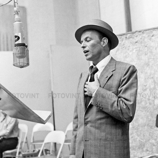 FRANK SINATRA Photo Picture VINTAGE Singer Actor Photograph Print 8x10, 8.5x11, 11x14 or 16x20 Black & White Celebrity Wall Art (FS1)