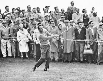 ARNOLD PALMER Golf Photo Picture 1961 British Open at Royal Birkdale Photograph Print  8x10, 8.5x11 or 11x14 (AP5)