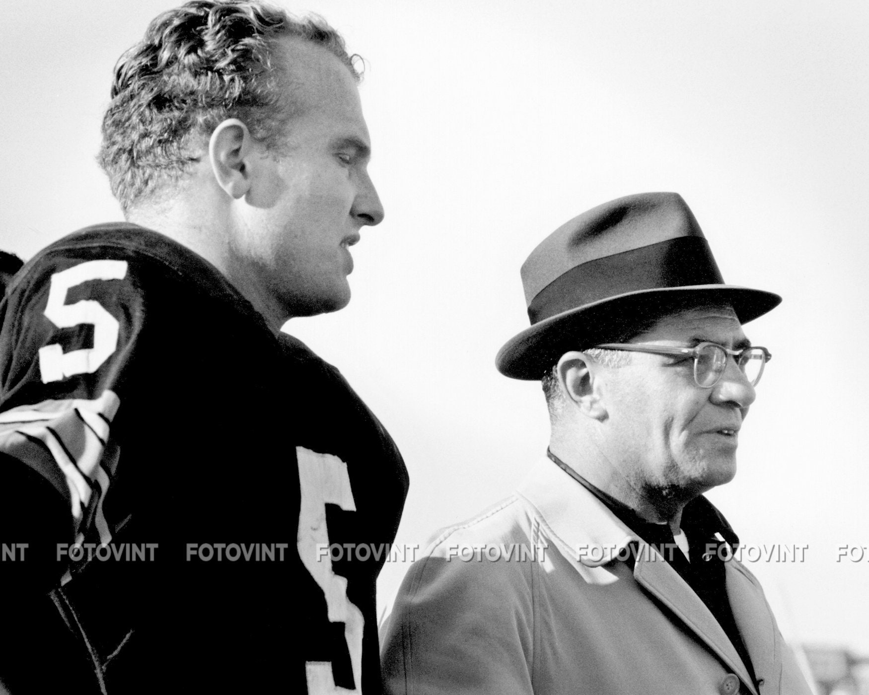 Vince Lombardi \u0026 Paul Hornung GREEN BAY 