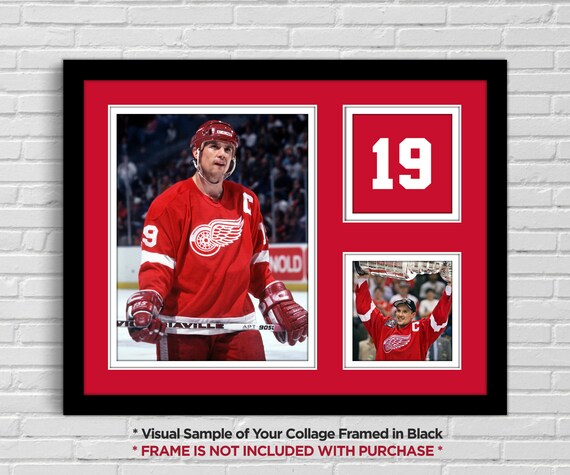 Buy Vintage NHL Detroit Red Wings Steve Yzerman 19 Ice Hockey CCM Online in  India 